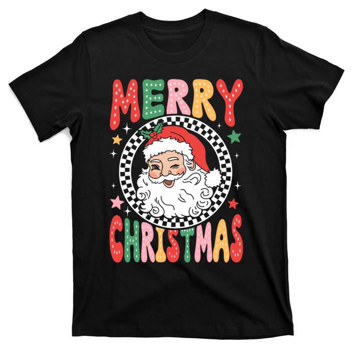 Merry Christmas Santa Claus Christmas Vibes T-Shirt