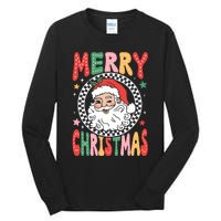 Merry Christmas Santa Claus Christmas Vibes Tall Long Sleeve T-Shirt