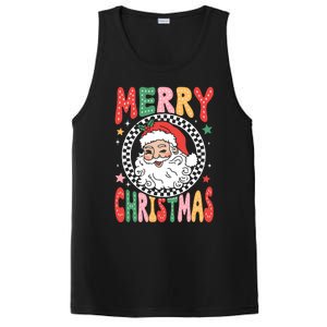 Merry Christmas Santa Claus Christmas Vibes PosiCharge Competitor Tank