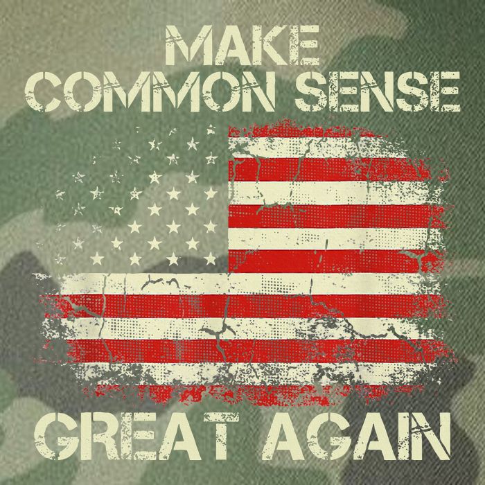 Make Common Sense Great Again Legacy Tie Dye Trucker Hat
