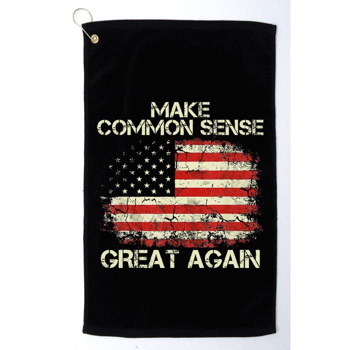 Make Common Sense Great Again Golf Towel