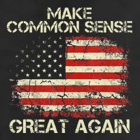 Make Common Sense Great Again Golf Towel