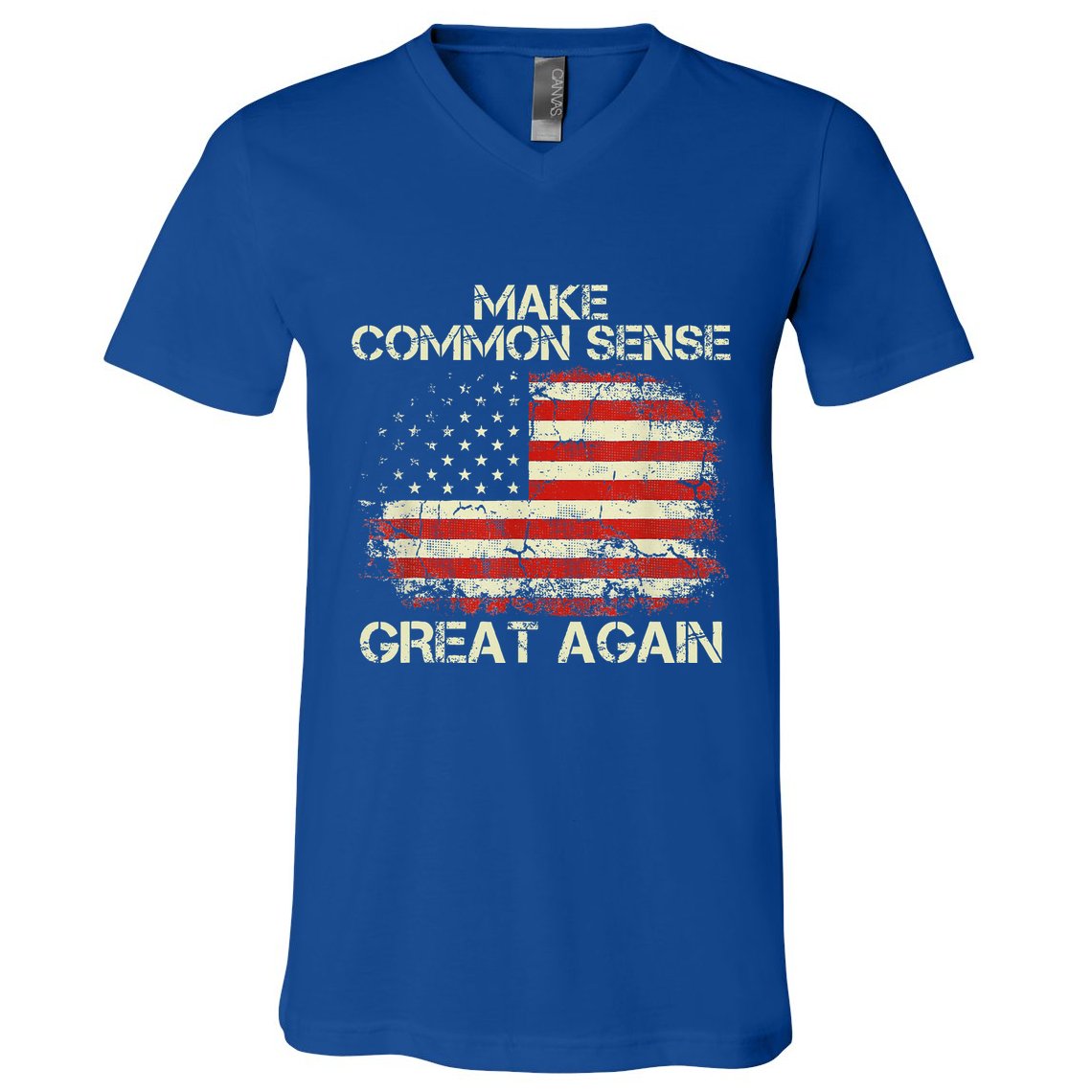 Make Common Sense Great Again V-Neck T-Shirt