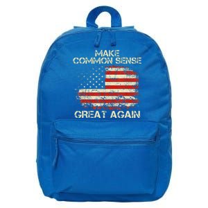 Make Common Sense Great Again 16 in Basic Backpack