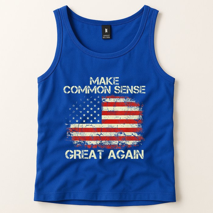 Make Common Sense Great Again Tank Top