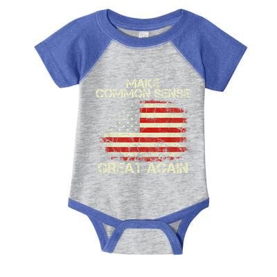 Make Common Sense Great Again Infant Baby Jersey Bodysuit