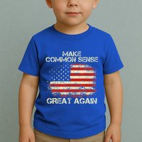 Make Common Sense Great Again Toddler T-Shirt
