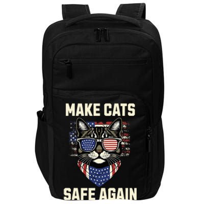 Make Cats Safe Again Impact Tech Backpack