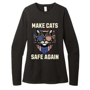 Make Cats Safe Again Womens CVC Long Sleeve Shirt