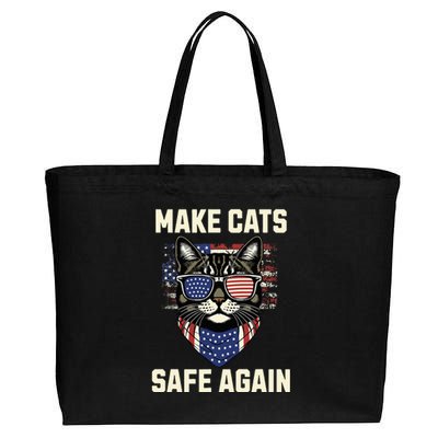 Make Cats Safe Again Cotton Canvas Jumbo Tote