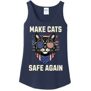 Make Cats Safe Again Ladies Essential Tank