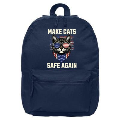 Make Cats Safe Again 16 in Basic Backpack