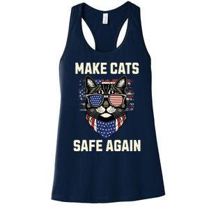 Make Cats Safe Again Women's Racerback Tank