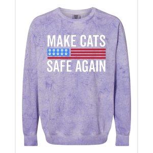 Make Cats Safe Again TheyRe Eating The Pets Colorblast Crewneck Sweatshirt