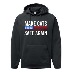 Make Cats Safe Again TheyRe Eating The Pets Performance Fleece Hoodie