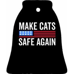 Make Cats Safe Again TheyRe Eating The Pets Ceramic Bell Ornament