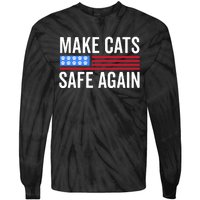 Make Cats Safe Again TheyRe Eating The Pets Tie-Dye Long Sleeve Shirt