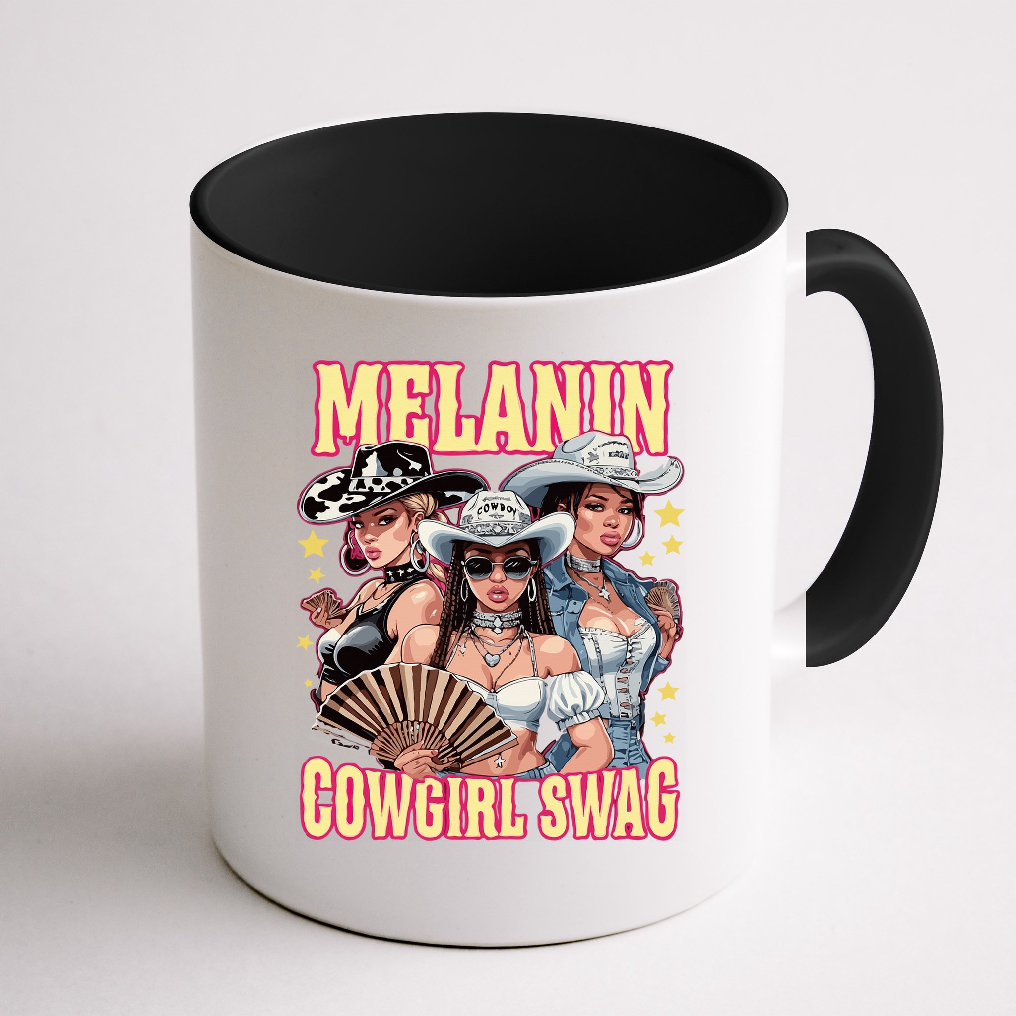 Melanin Cowgirl Swag Black History African Girl Mug