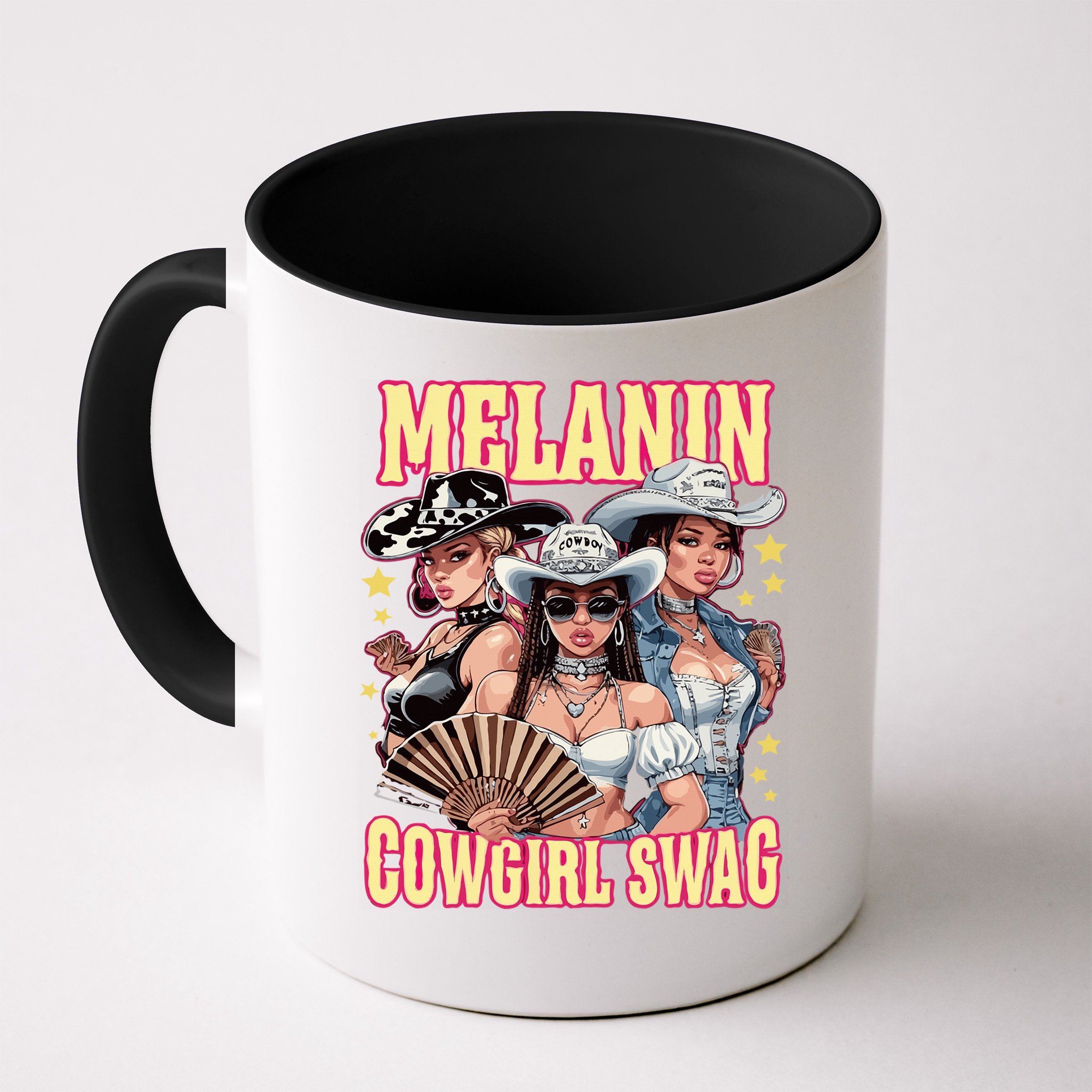 Melanin Cowgirl Swag Black History African Girl Mug