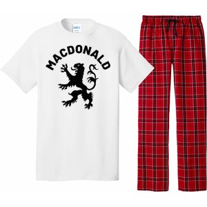 Macdonald Clan Scottish Family Name Scotland Heraldry Pajama Set