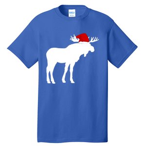 Moose Christmas Sweater Funny Animal Cool Gift Jumper Gift Tall T-Shirt