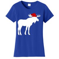 Moose Christmas Sweater Funny Animal Cool Gift Jumper Gift Women's T-Shirt