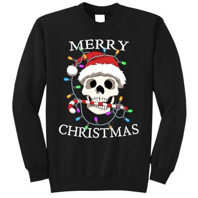 Merry Christmas Skull Skeleton Sweatshirt