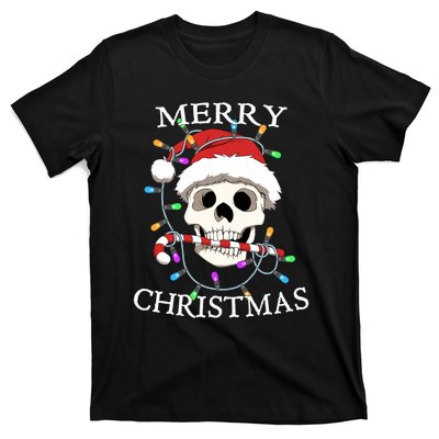 Merry Christmas Skull Skeleton T-Shirt