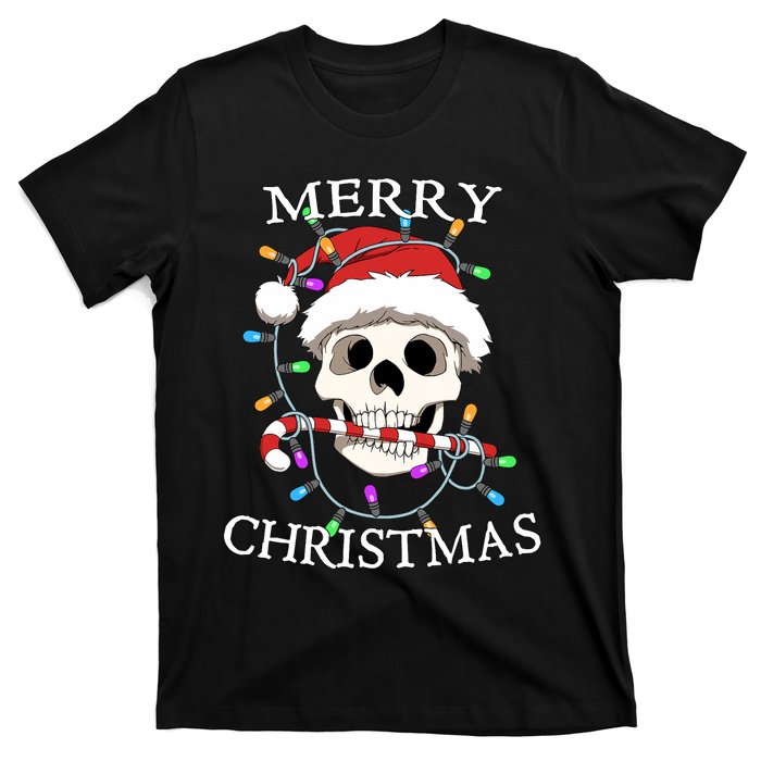 Merry Christmas Skull Skeleton T-Shirt