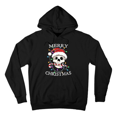 Merry Christmas Skull Skeleton Hoodie