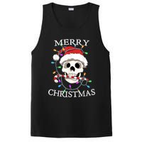 Merry Christmas Skull Skeleton PosiCharge Competitor Tank