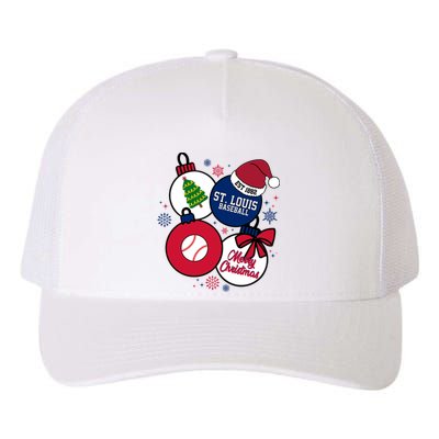 Merry Christmas St Louis Baseball Est 1882 Yupoong Adult 5-Panel Trucker Hat