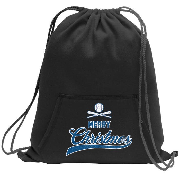 Merry Christmas Santa Sport All Sports Sweatshirt Cinch Pack Bag