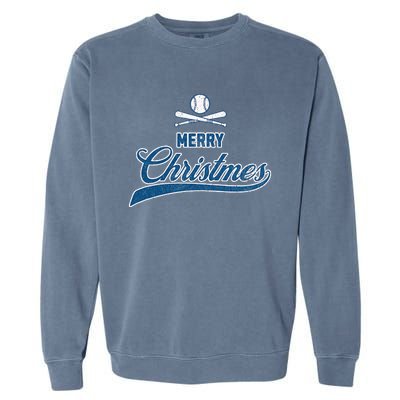 Merry Christmas Santa Sport All Sports Garment-Dyed Sweatshirt