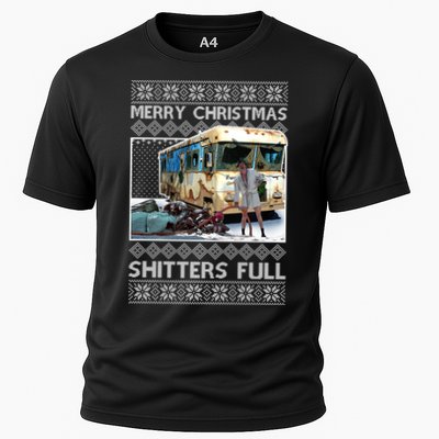 Funny Merry Christmas Shitters Full Ugly Christmas Sweater Cooling Performance Crew T-Shirt