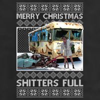 Funny Merry Christmas Shitters Full Ugly Christmas Sweater Adult Drive Performance Visor