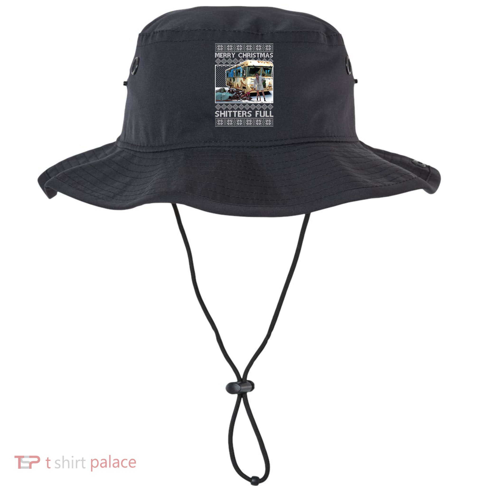 Funny Merry Christmas Shitters Full Ugly Christmas Sweater Bucket Hat