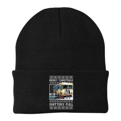 Funny Merry Christmas Shitters Full Ugly Christmas Sweater Beanie