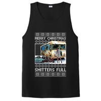 Funny Merry Christmas Shitters Full Ugly Christmas Sweater PosiCharge Competitor Tank
