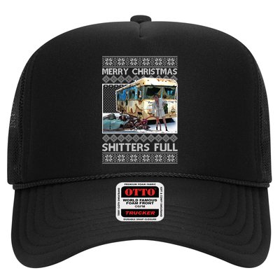 Funny Merry Christmas Shitters Full Ugly Christmas Sweater Trucker Hat