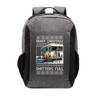 Funny Merry Christmas Shitters Full Ugly Christmas Sweater Vector Backpack