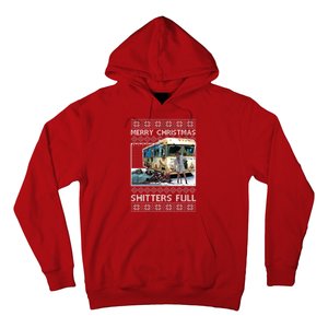 Funny Merry Christmas Shitters Full Ugly Christmas Sweater Hoodie