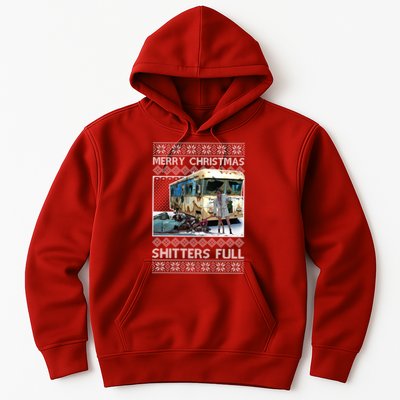 Funny Merry Christmas Shitters Full Ugly Christmas Sweater Hoodie
