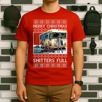 Funny Merry Christmas Shitters Full Ugly Christmas Sweater T-Shirt