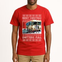 Funny Merry Christmas Shitters Full Ugly Christmas Sweater Tall T-Shirt