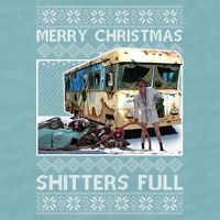 Funny Merry Christmas Shitters Full Ugly Christmas Sweater Sueded Cloud Jersey T-Shirt