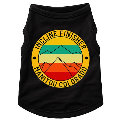 Manitou Colorado The Incline Hike Incline Finisher Souvenir Doggie Tank