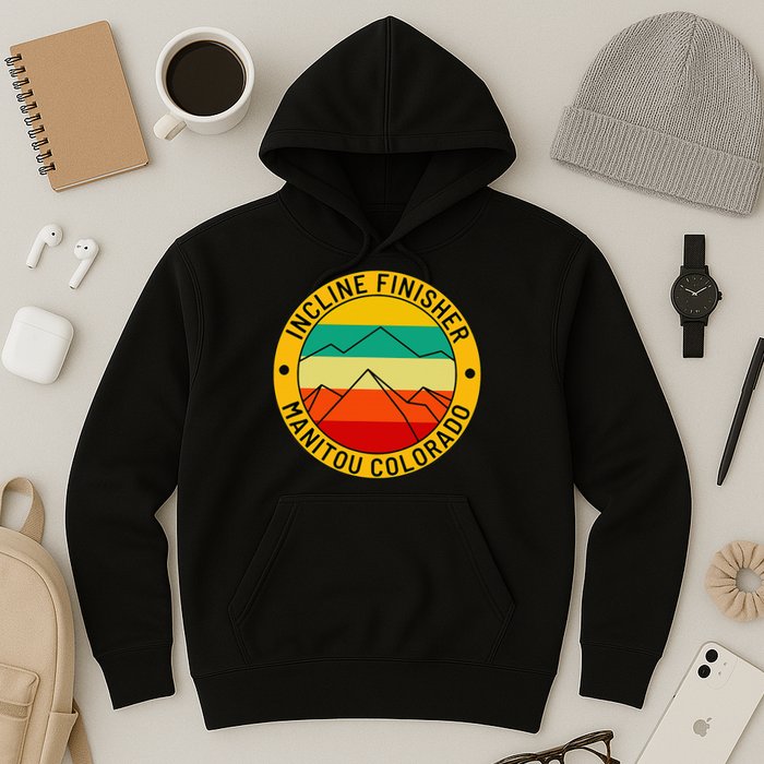 Manitou Colorado The Incline Hike Incline Finisher Souvenir Hoodie
