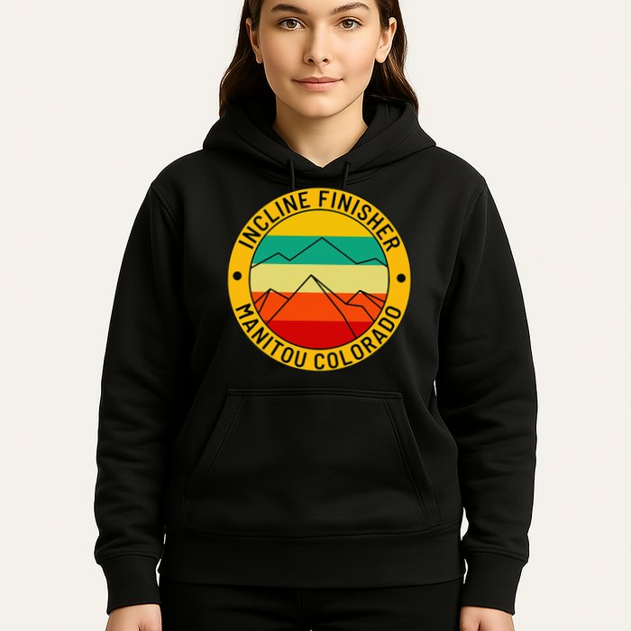 Manitou Colorado The Incline Hike Incline Finisher Souvenir Hoodie
