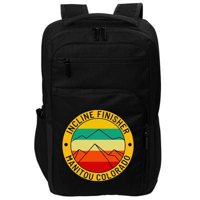 Manitou Colorado The Incline Hike Incline Finisher Souvenir Impact Tech Backpack